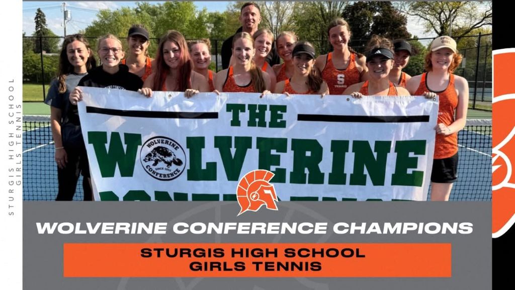 Sturgis girls tennis team wins Wolverine Conference Championship